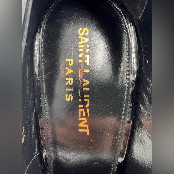 Saint Laurent Opyum Point-Toe Patent Leather Pumps - Picture 6 of 9